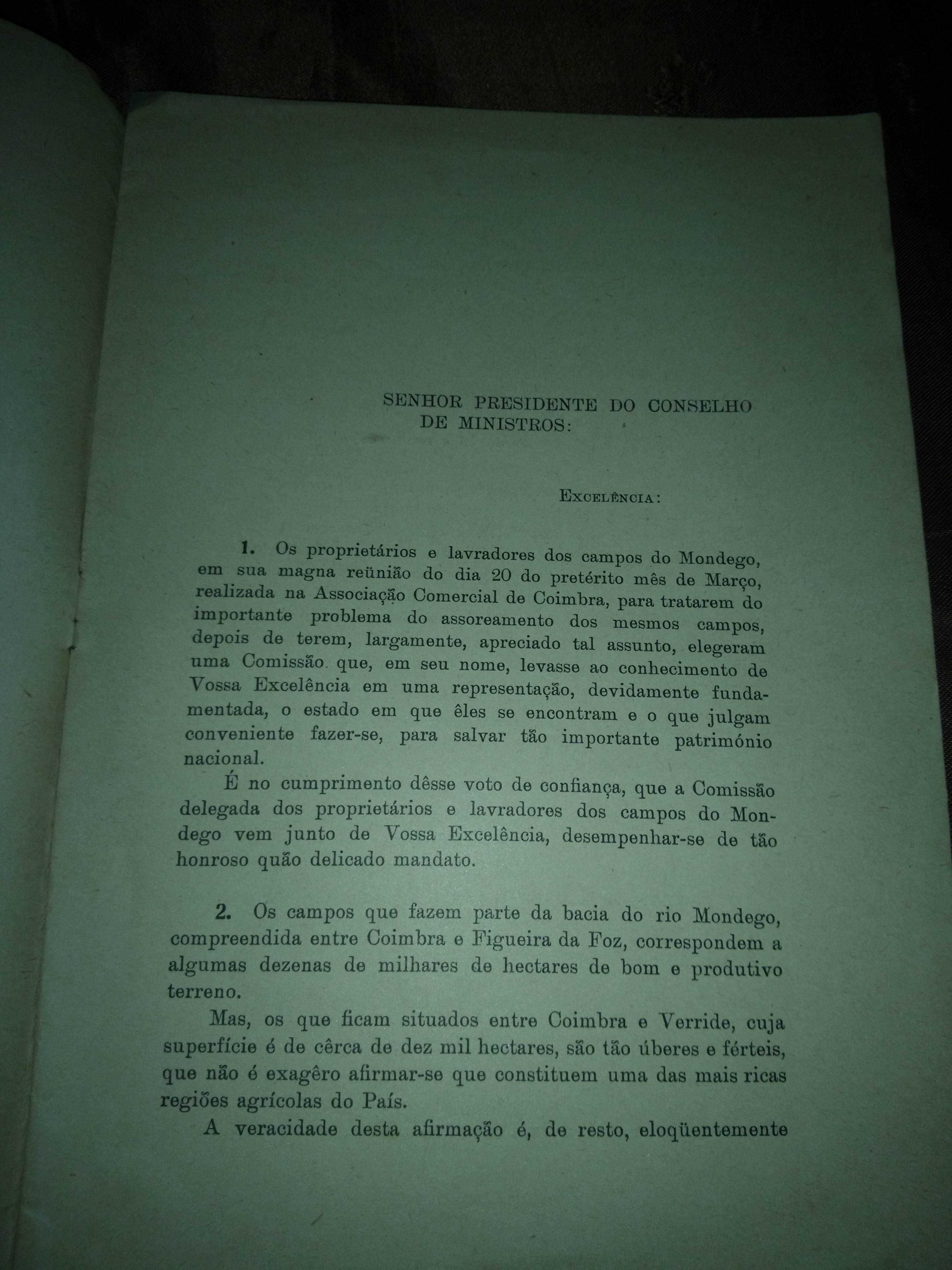 Os proprietários e lavradores dos campos do Mondego - Ano de 1938