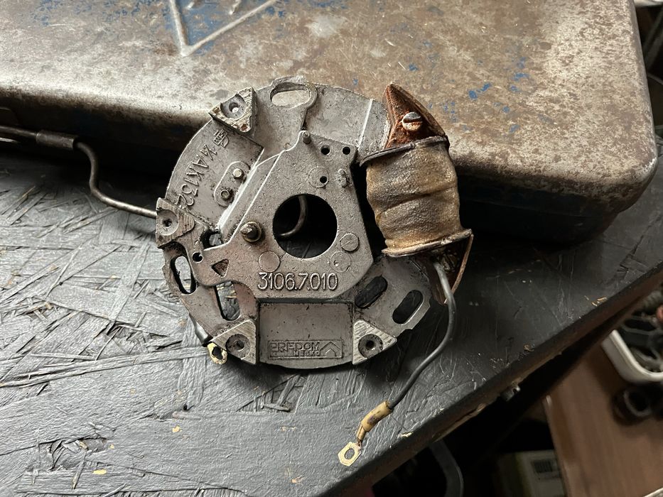 WSK 125 Lelek Sport Gil Bak podstawa zaplonu kondensator cewka ZMD