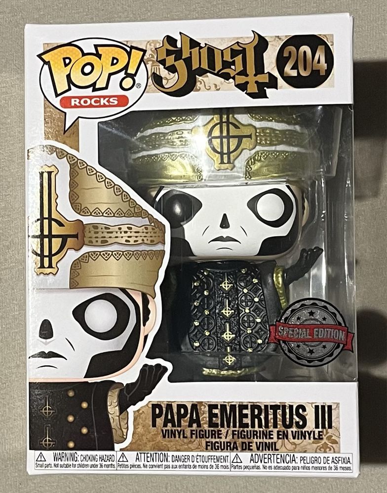 Papa Emeritus III 204 Ghost Funko POP