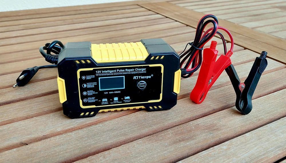 Carregador estabilizador baterias inteligente 12v - 6A