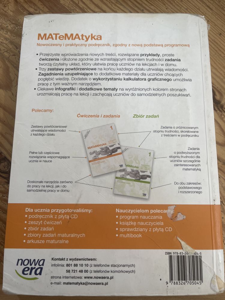 MATeMAtyka 1 podręcznik