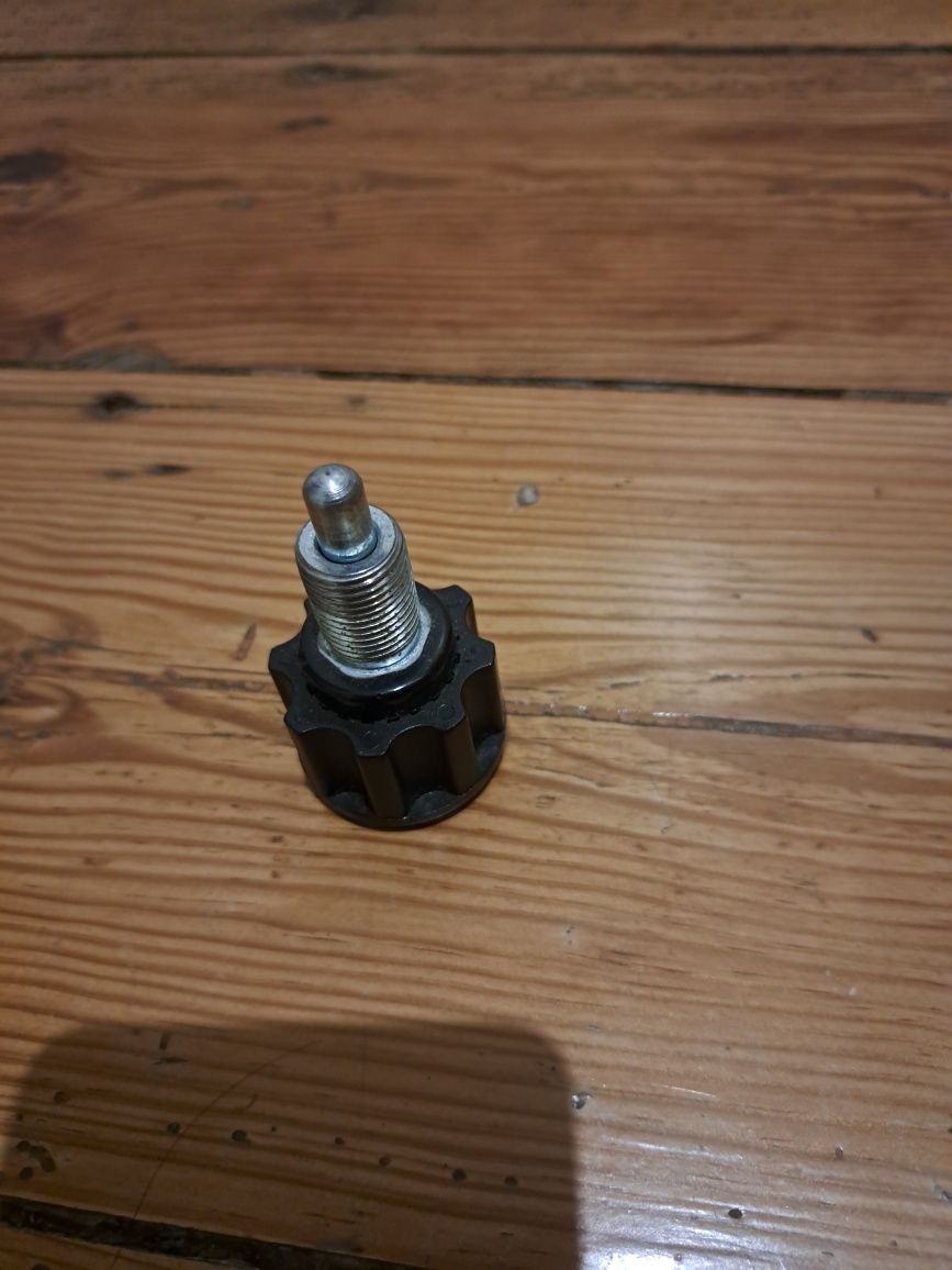 Botão ajuste preto para aparelhos desportivos