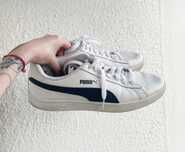Białe sneakersy sportowe męskie Puma