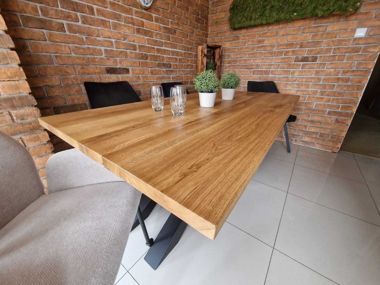stół dębowy lity dąb 200x100 premium producent dostępny od ręki