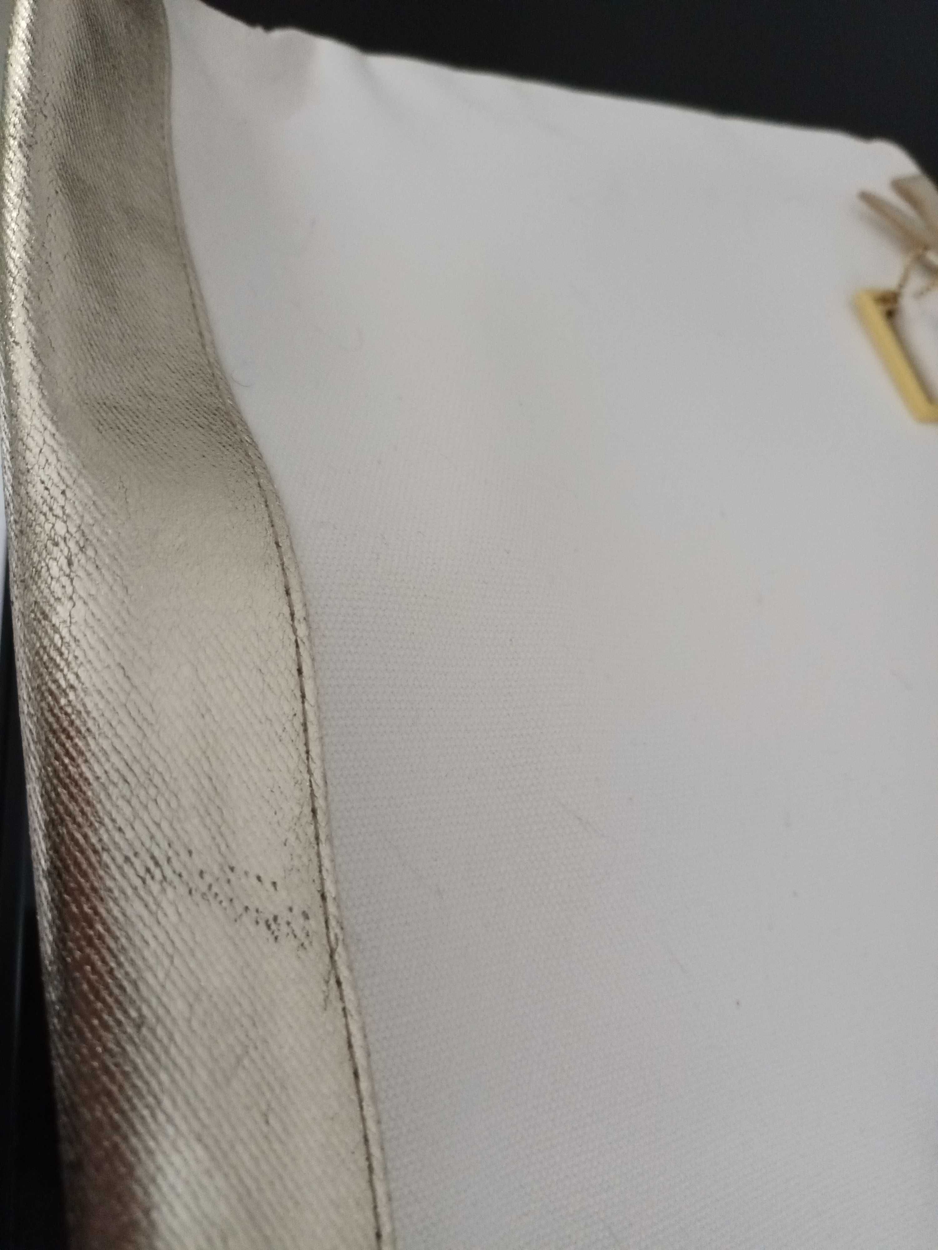 Płócienna torba torebka Nina Ricci do ręki