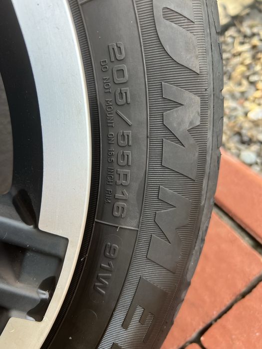 Alufelgi z oponami r16 205/55 5x112