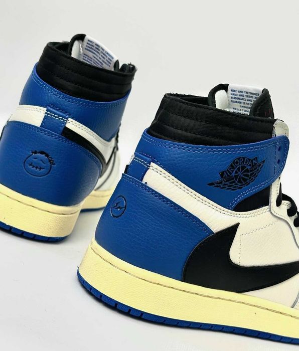 Мужские кроссовки Найк Jordan Nike высокие кожаные