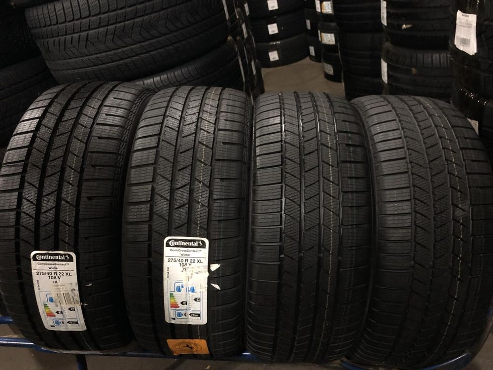 275/40/22 R22 Continental CrossContactWinter 4шт нові зима