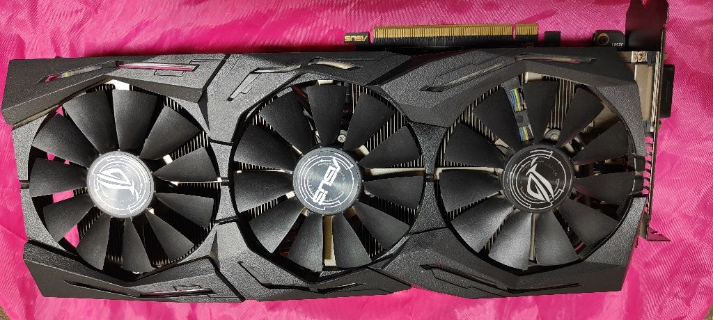 Відеокарта  rx580 8gb asus stix