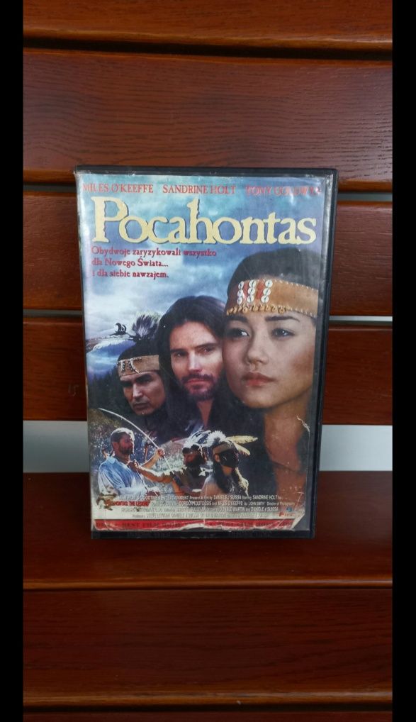 Kasety vhs wideo video.  Pocahontas VHS.