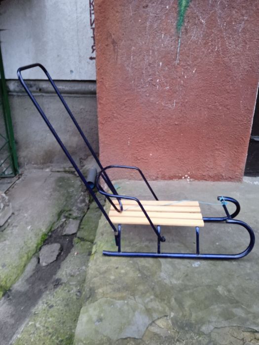 Санки с родительско ручкой