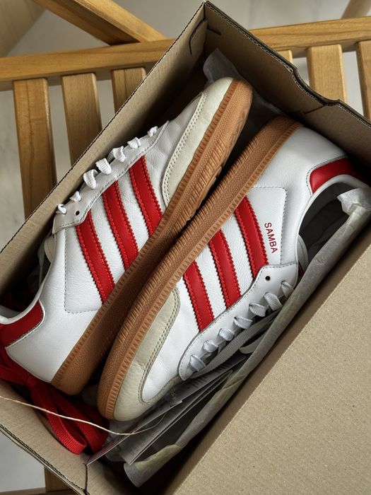 Шкіряні кросівки adidas Originals Samba OG оригінал 40 розмір