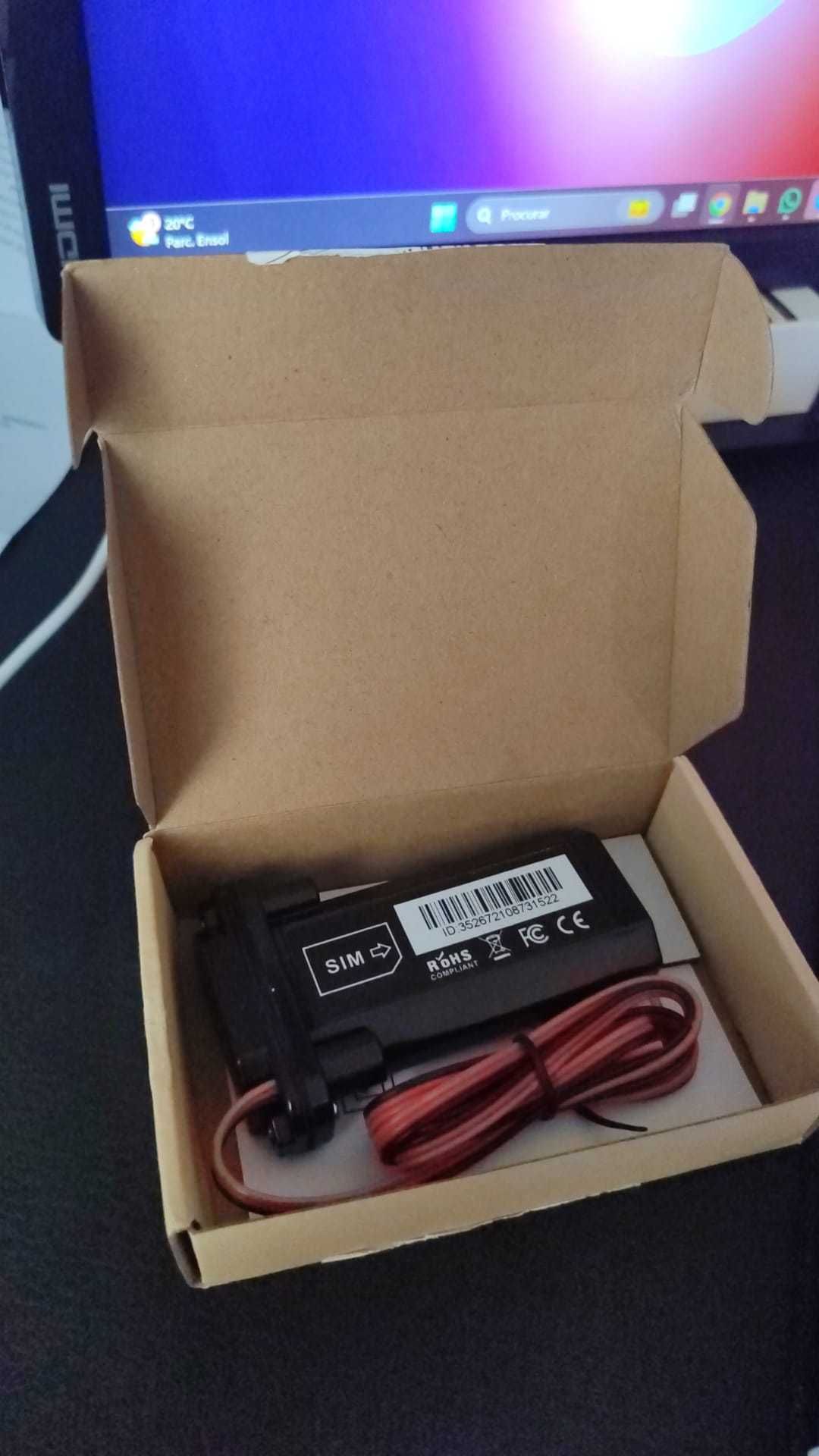 Localizador GPS para viaturas e motas