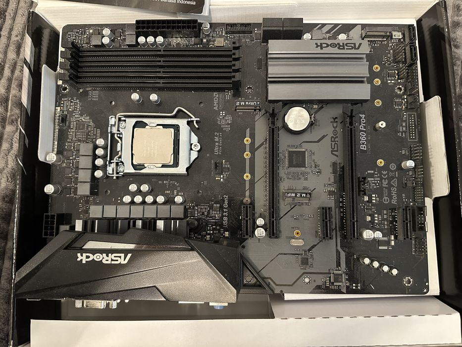 ASRock B360 Pro4 + i3-9100F