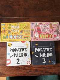Książeczki dla dzieci oko na litery, popatrz w niebo