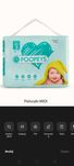 3 sztuki Pampersy Poopeys 4-9kg