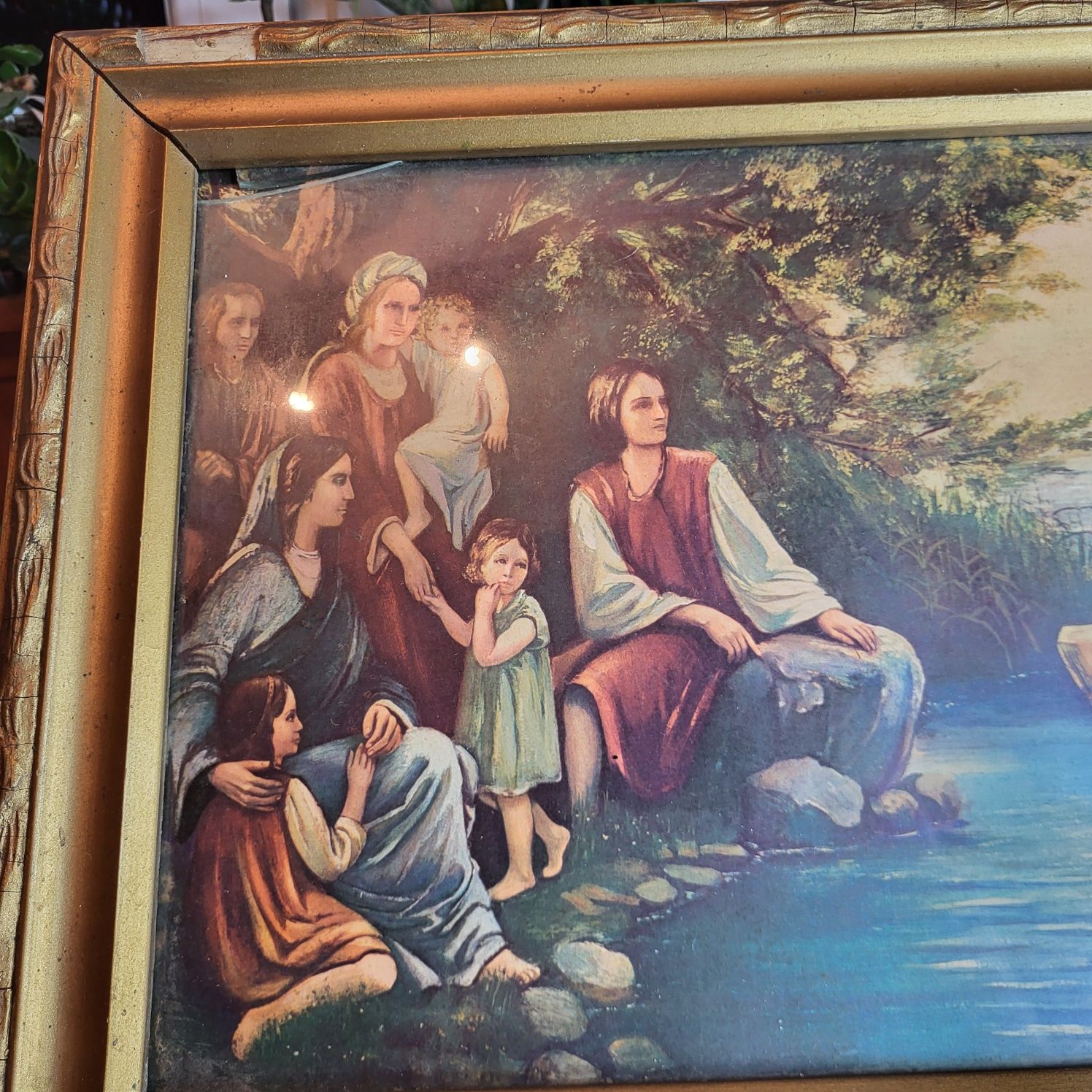 Obraz Jezus na Łodzi 1974r