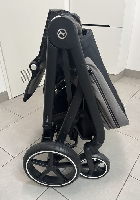 Cybex balios S LUX soho grey szary wózek spacerowy spacerówka przód