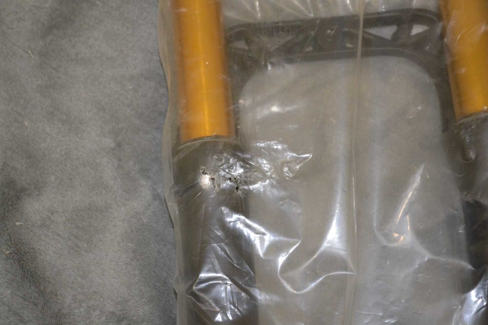 Вилка Даунхил 180мм хода Фетбайк 26д (обычное 29 колесо влазит) АКЦИЯ!