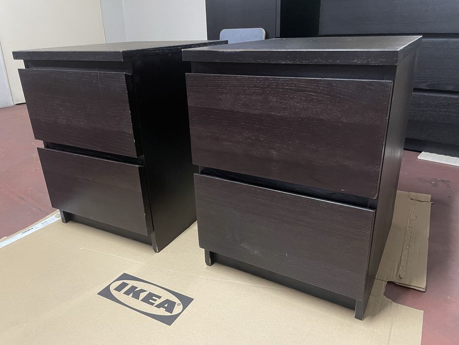 Ikea Malm mesa cabeceira