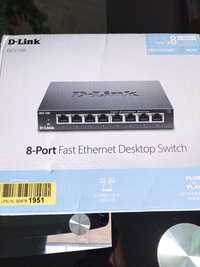 Przełącznik sieciowy D-Link DES-108 Switch