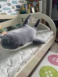 Велика акула іграшка мʼяка