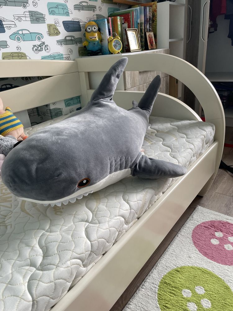Велика акула іграшка мʼяка