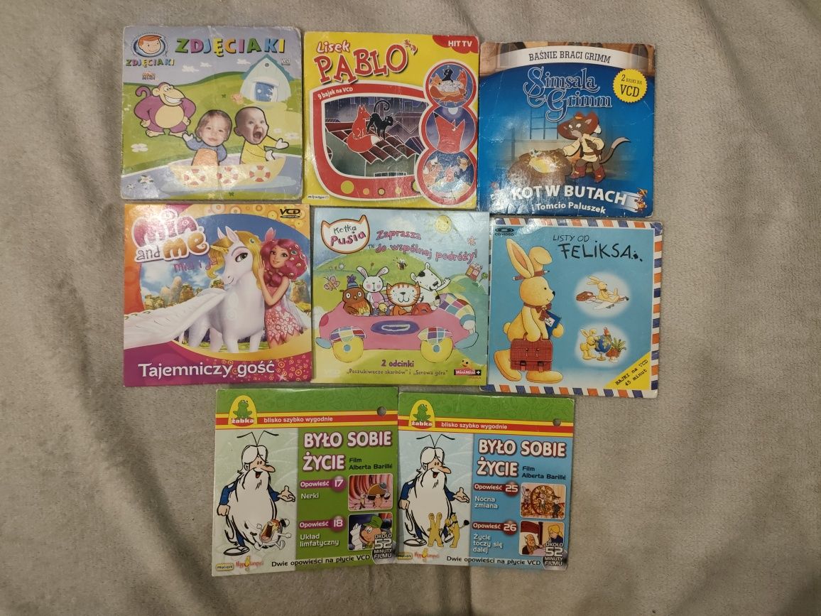 Zestaw 21 bajek dla dzieci na DVD