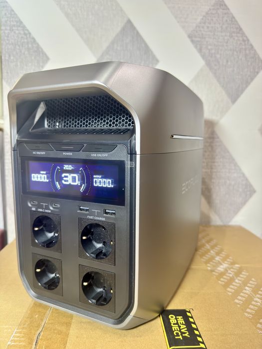 EcoFlow Delta 3 PLUS EU, євророзетки