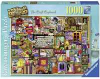 Puzzle 1000 Niepowtarzalny Kredens, Ravensburger