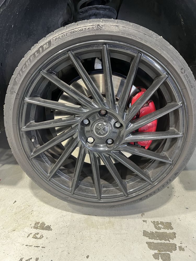 Jantes 19" vw audi 5x112 look vossen