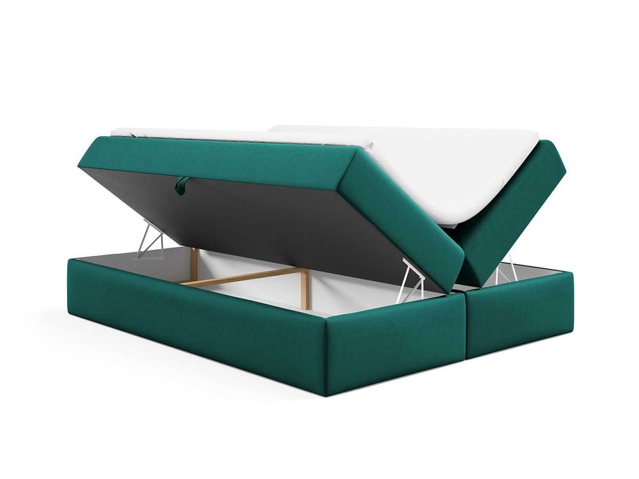 Łóżko KONTYNENTALNE bez wezgłowia 140x200 160x200 180x200 200x200