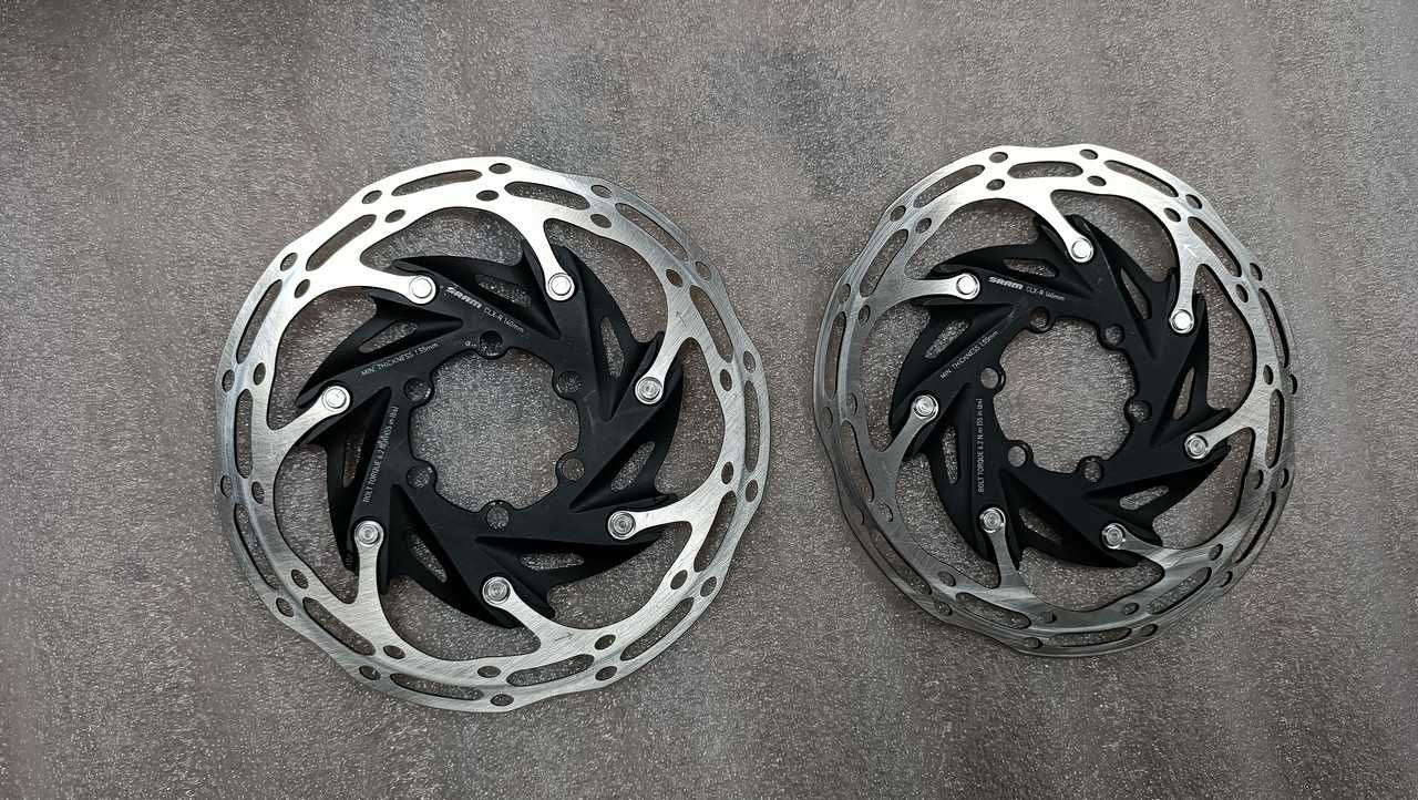 Нові гальмівні диски Sram LXR\Centerline\HS2