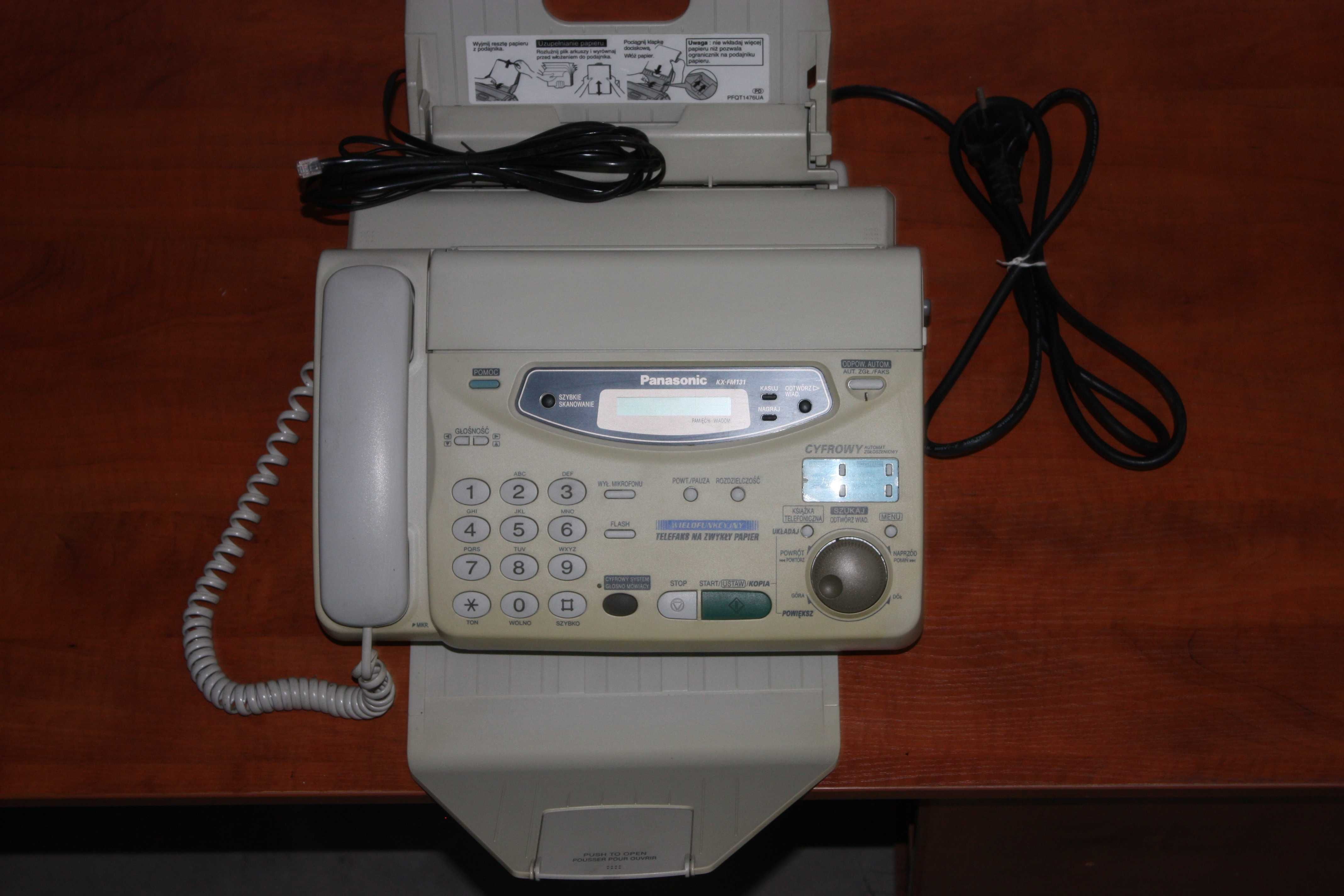 PANASONIC KX-FM131 wielofunkcyjny TELEFAKS