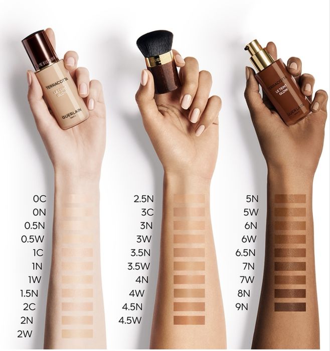 Guerlain terracotta le teint glow тональна основа