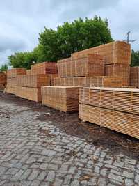 łaty dachowe 40x60 tartak modrzew więźba drewno budowlane
