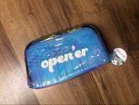 Kosmetyczka holograficzna plastikowa Opener wodoodporna przezroczysta