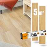 Panele Winylowe Samoprzylepne 5m² MIODOWY DĄB Deski parkiet panel