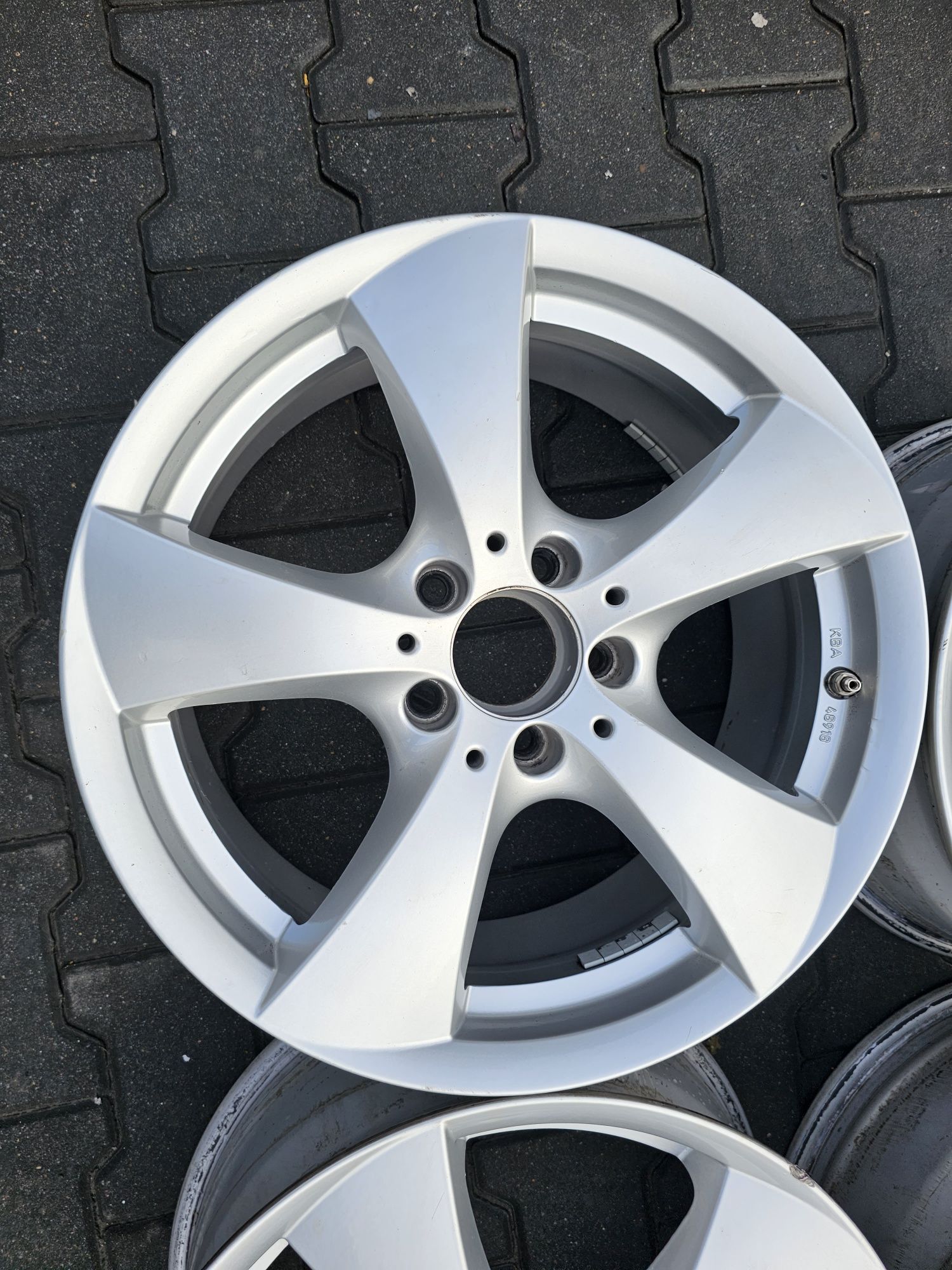 Felgi Aluminiowe 17 # Borbet Kba48918 # Audi # VW # Skoda # 5x112