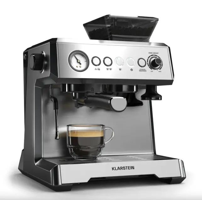 Кавоварка з млином з Німеччини Klarstein GrandPresso 10046665