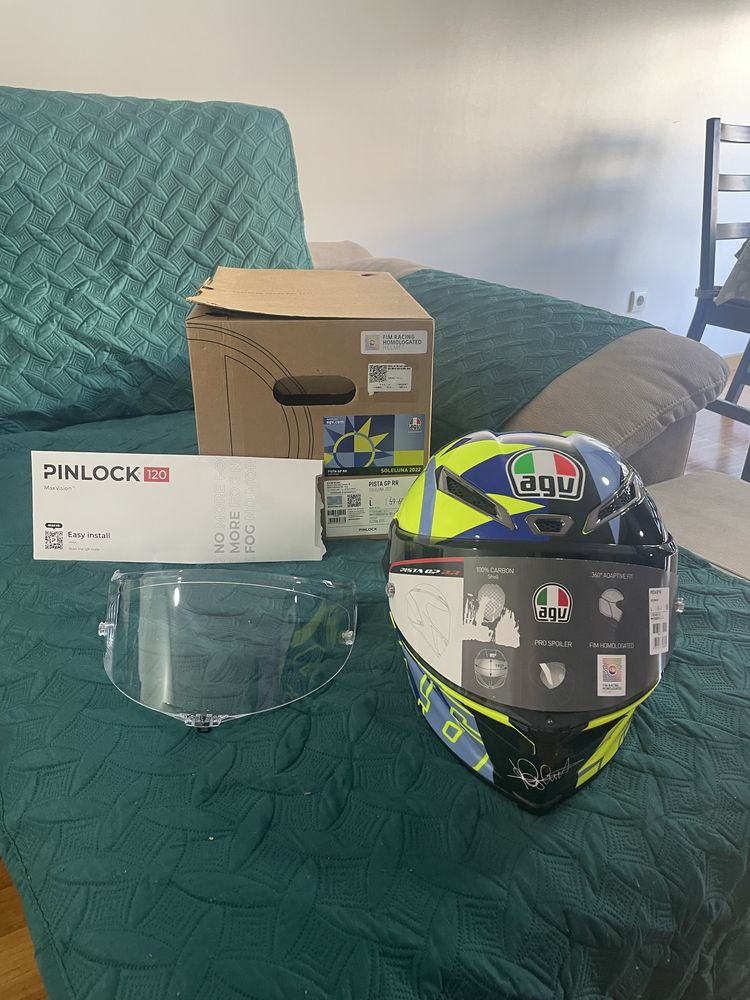 AGV pista gp rr soleluna