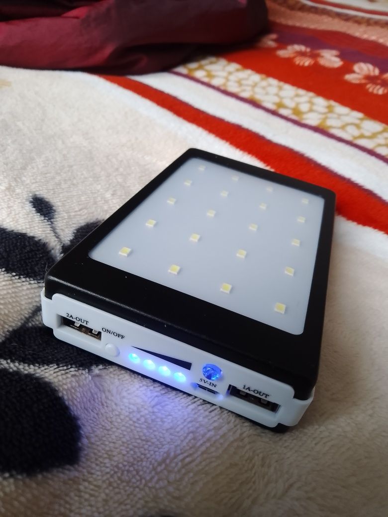 Портативное зарядное Power Bank Solar UKC 90000 mAh