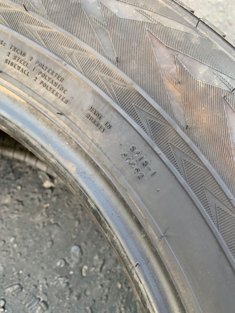 Шини 235/65 R17 пара Nokian 2021p зима 7,2мм