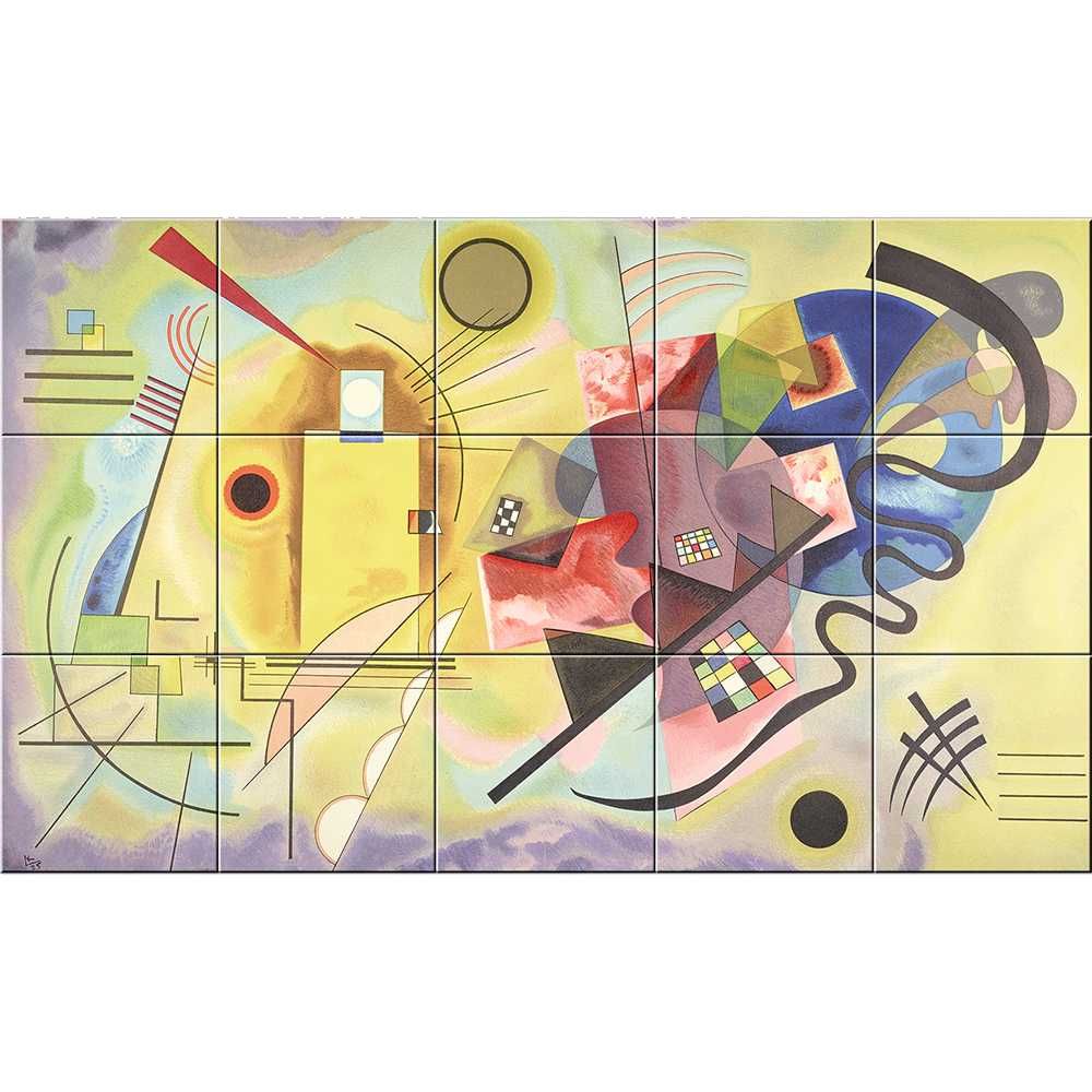 "Yellow-Red-Blue" de Wassily Kandinsky