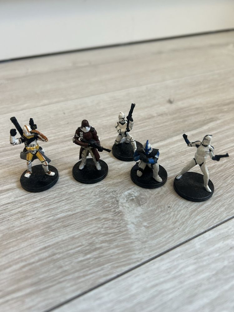 Star Wars Miniatures figurki gra Wizards of The Coast kolekcjonerskie