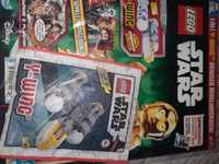 Lego Star Wars gazetka z pojazdem Y-Wing
