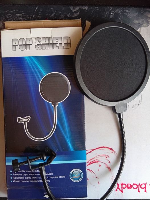 Новий поп-фільтр для мікрофону