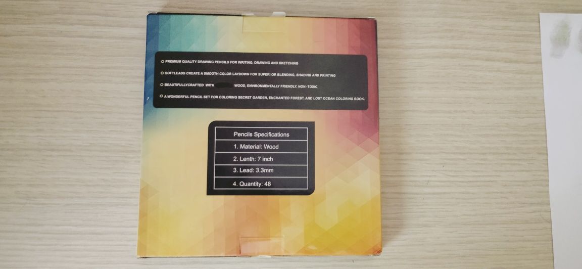 Олівці акварельні, 48 шт. Нові