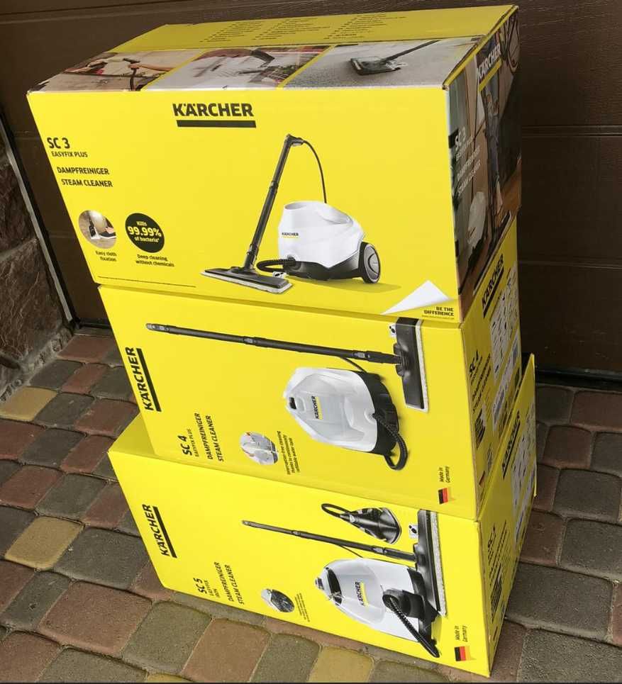 Пароочисник відпарювач  Karcher sc4/sc5 easyFix.Пароочиститель