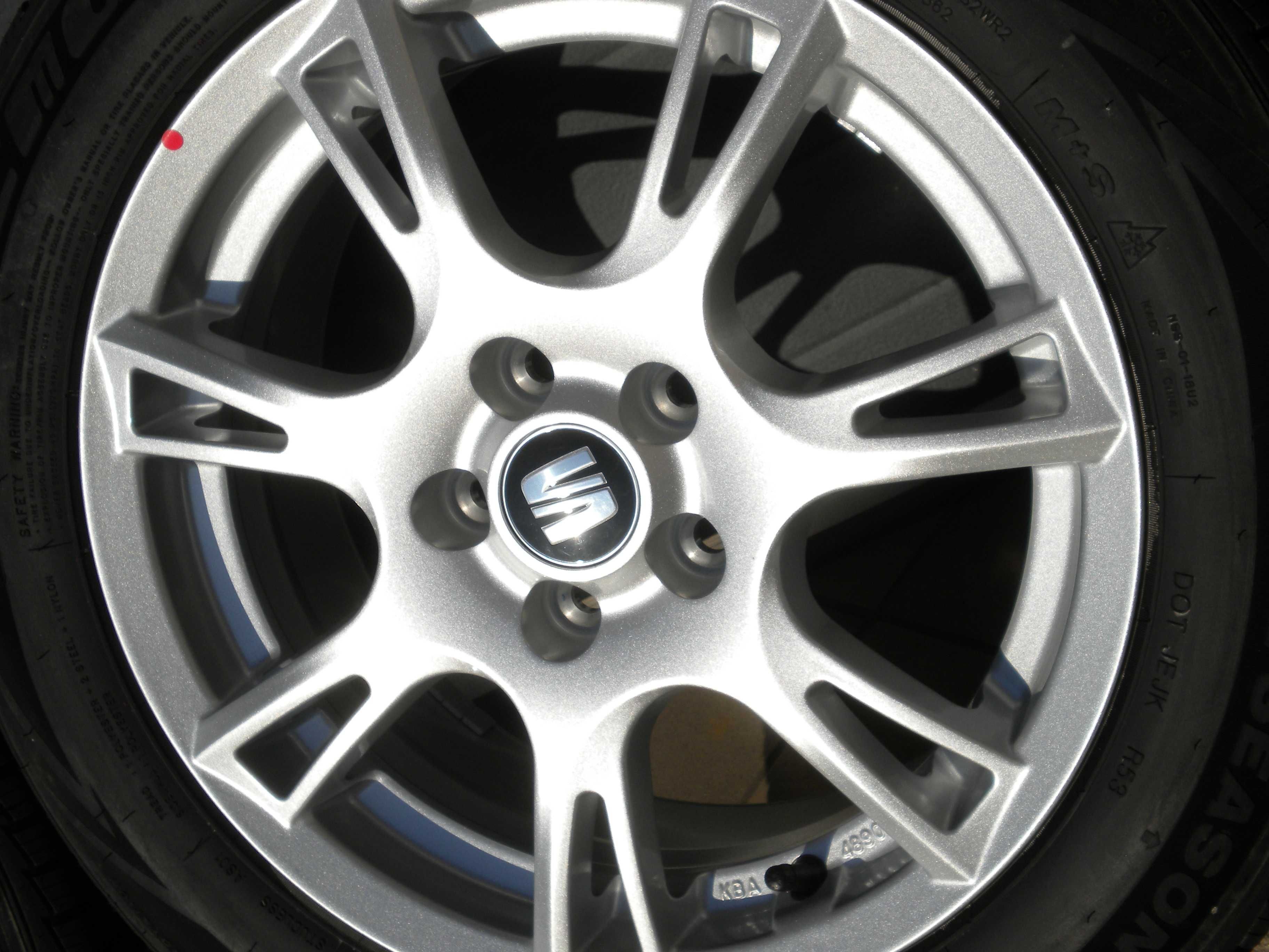 Nowe koła całoroczne aluminiowe 15 5x100 Seat Ibiza Cordoba Toledo IV